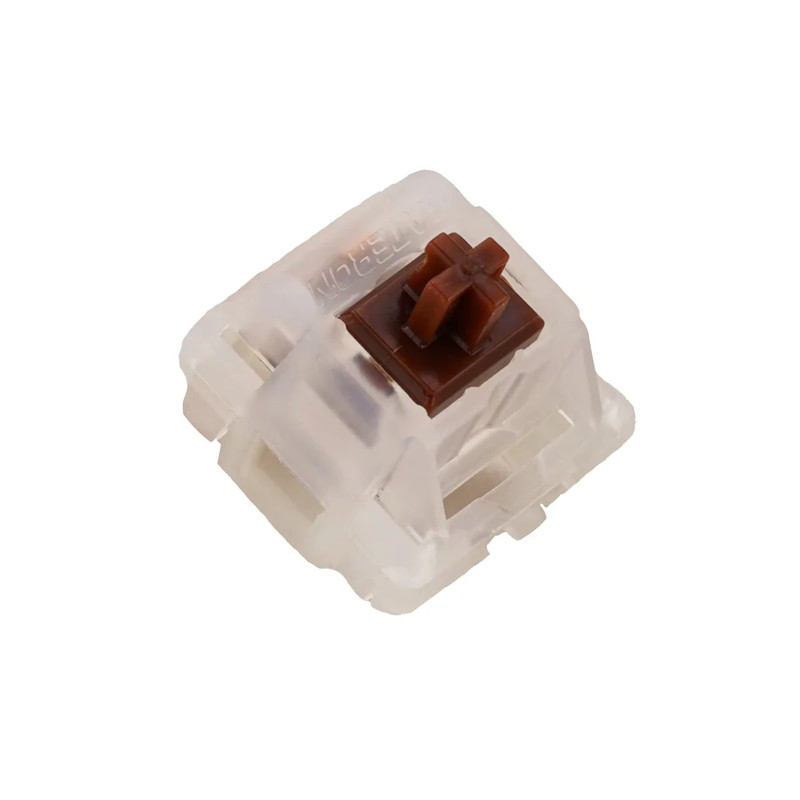 Gateron Caps V2 Tactile Switches - Milky Brown - 10 Pieces - مكبس لوحة مفاتيح